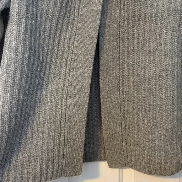 Gray Knit Toggle Cardigan - Picture 5 of 5
